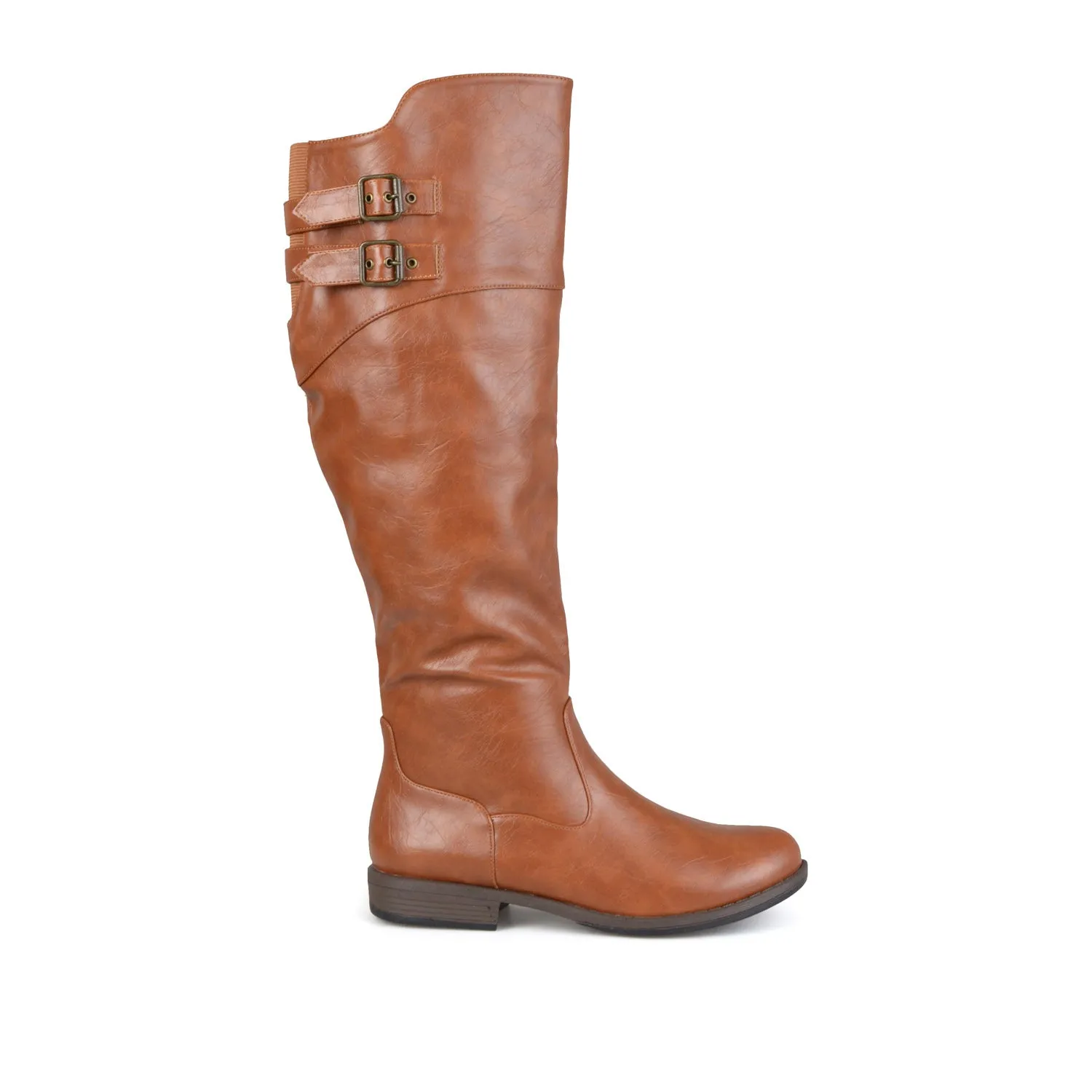 TORI RIDING BOOTS IN FAUX LEATHER night edge