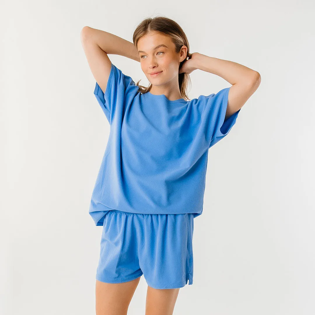Track Shorts, Cobalt Terry air pass