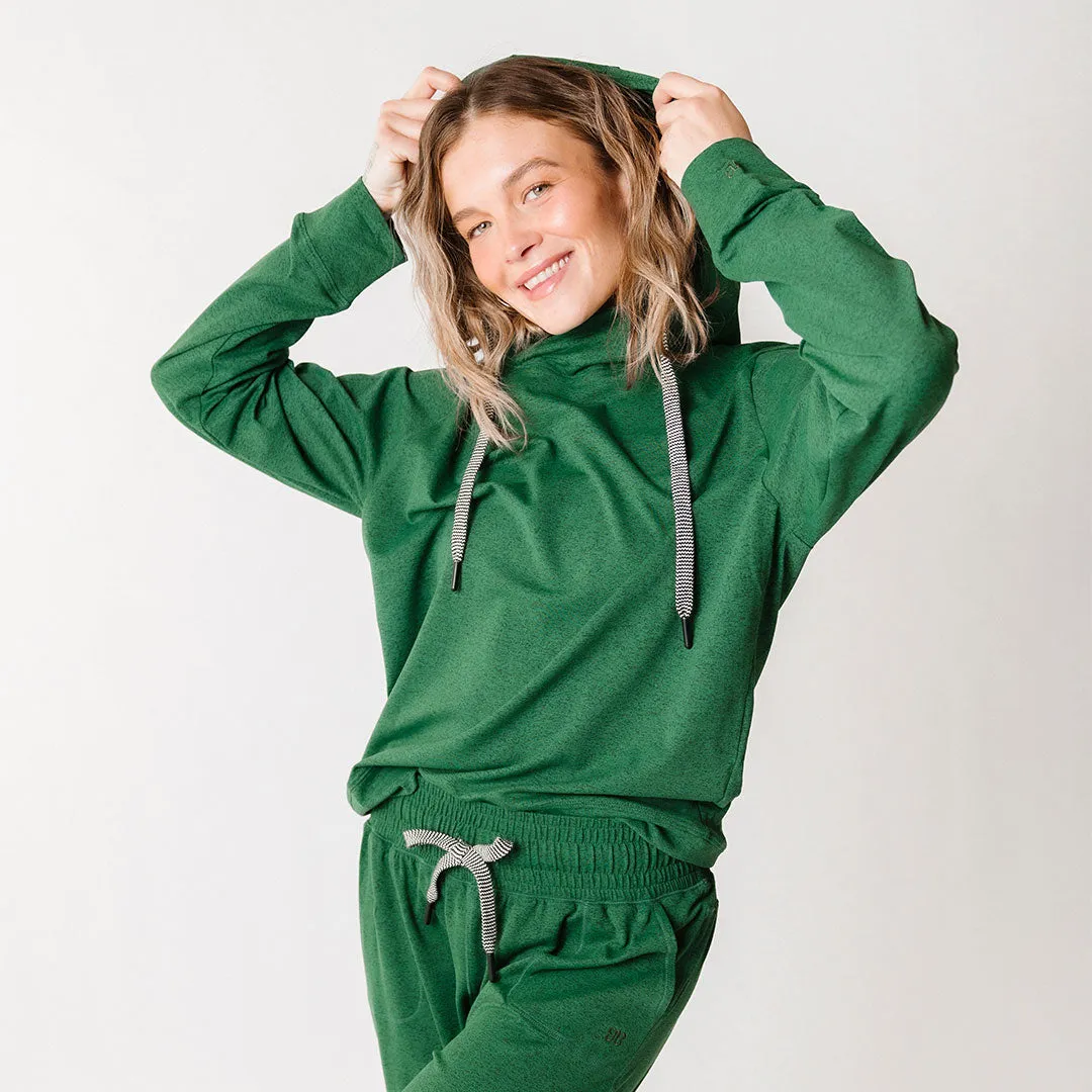 Travel Hoodie, Pine car ready
