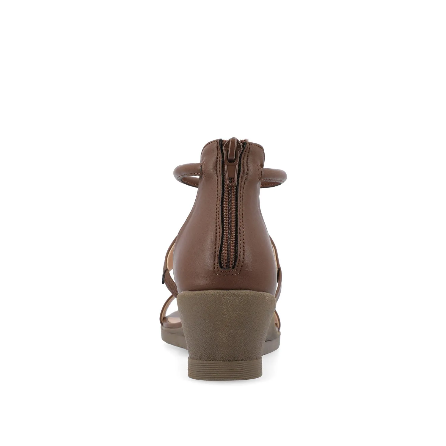 TRAYLE GLADIATOR SANDALS IN FAUX LEATHER balance wear