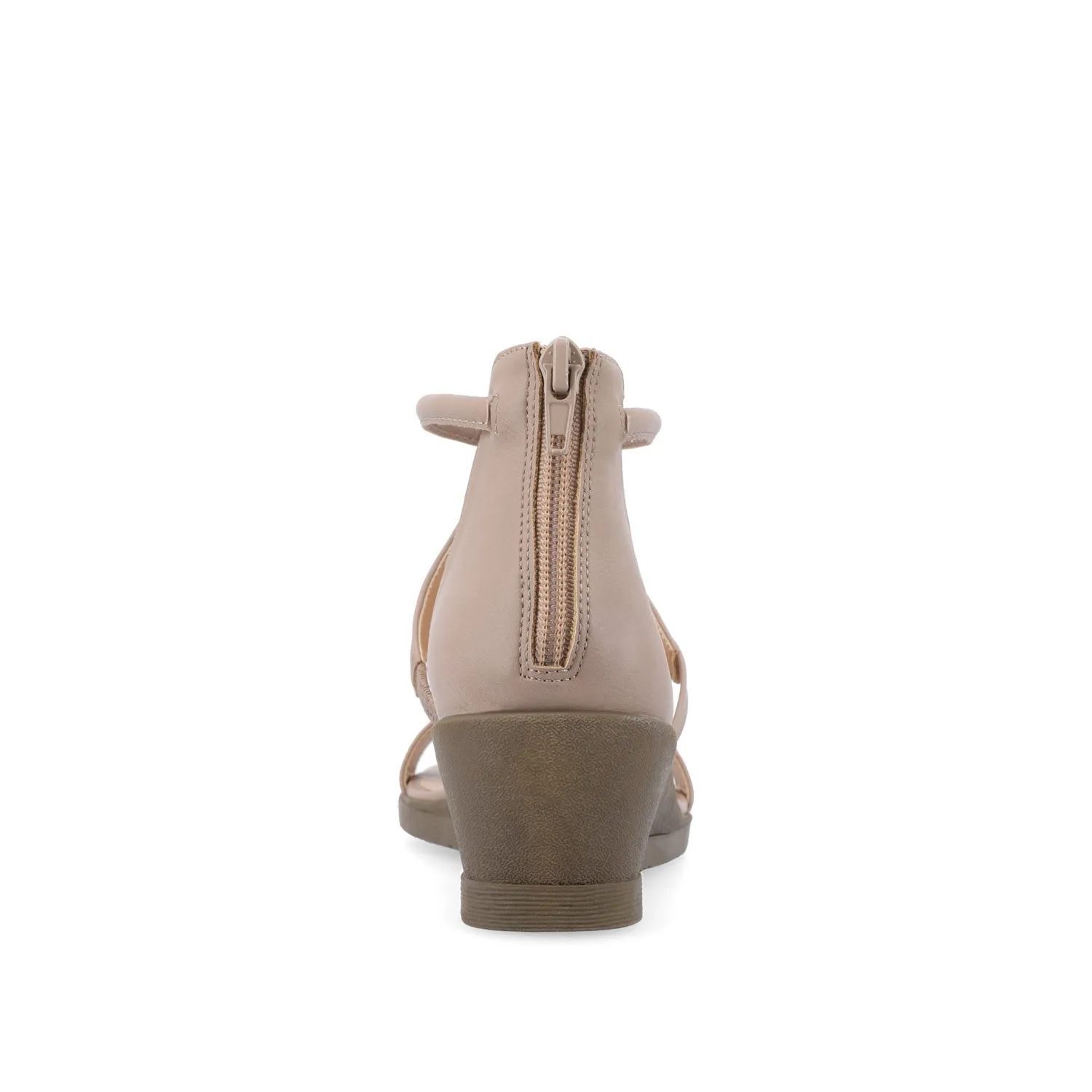 TRAYLE GLADIATOR SANDALS IN FAUX LEATHER balance wear