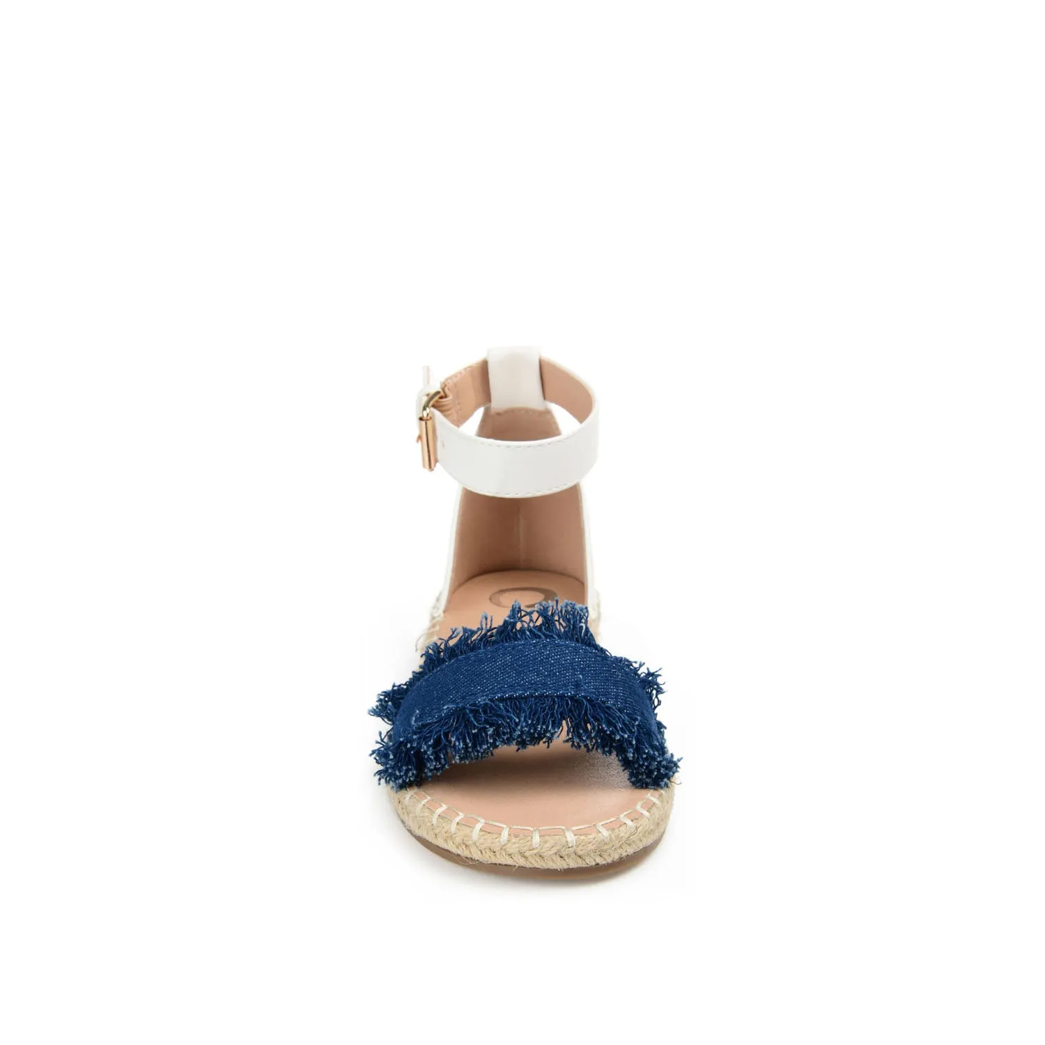 TRISTEEN ESPADRILLE SANDALS IN FABRIC light sole