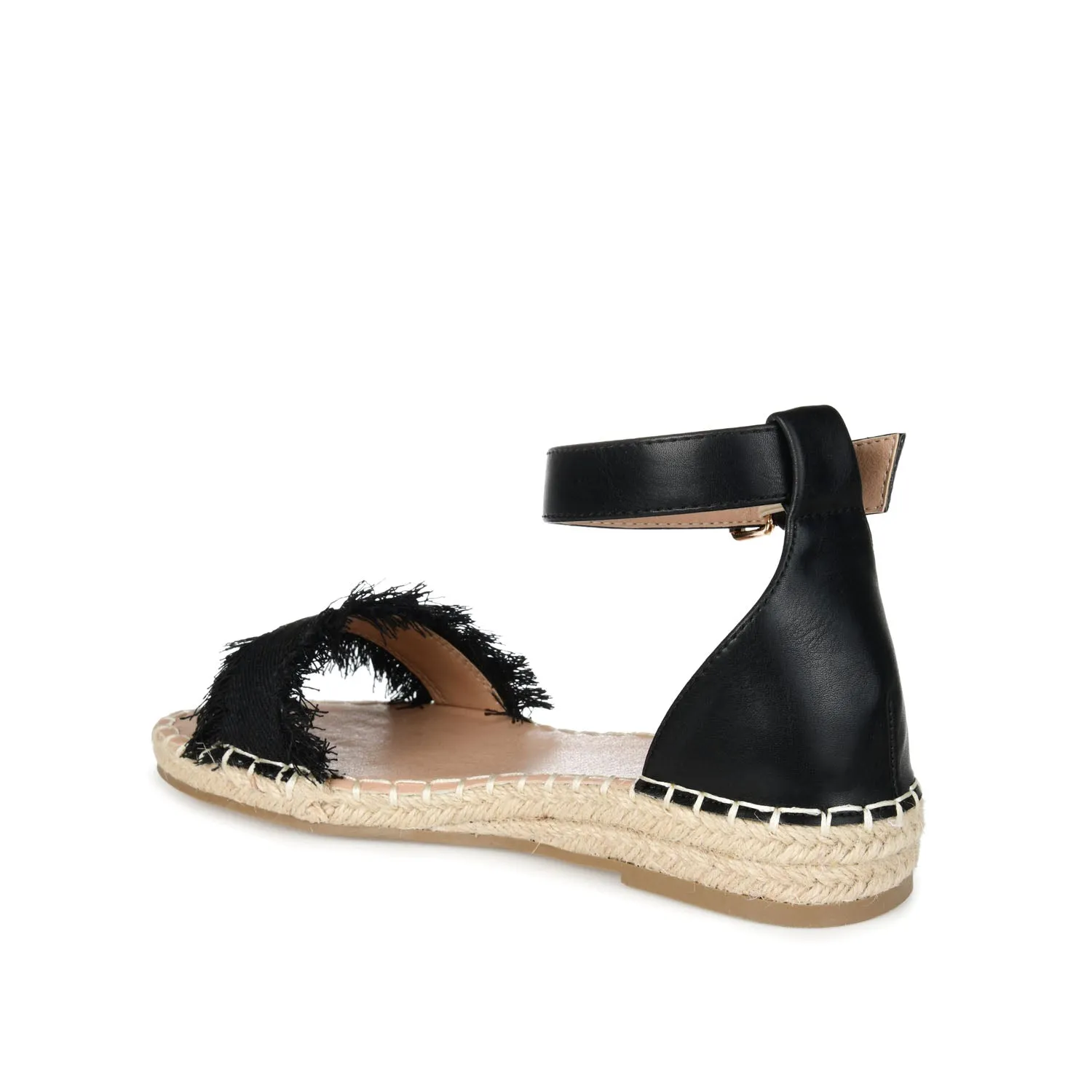 TRISTEEN ESPADRILLE SANDALS IN FABRIC light sole