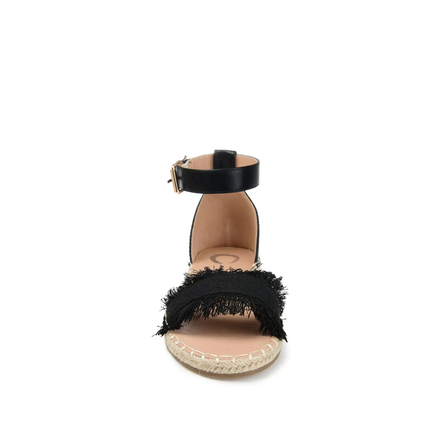 TRISTEEN ESPADRILLE SANDALS IN FABRIC light sole