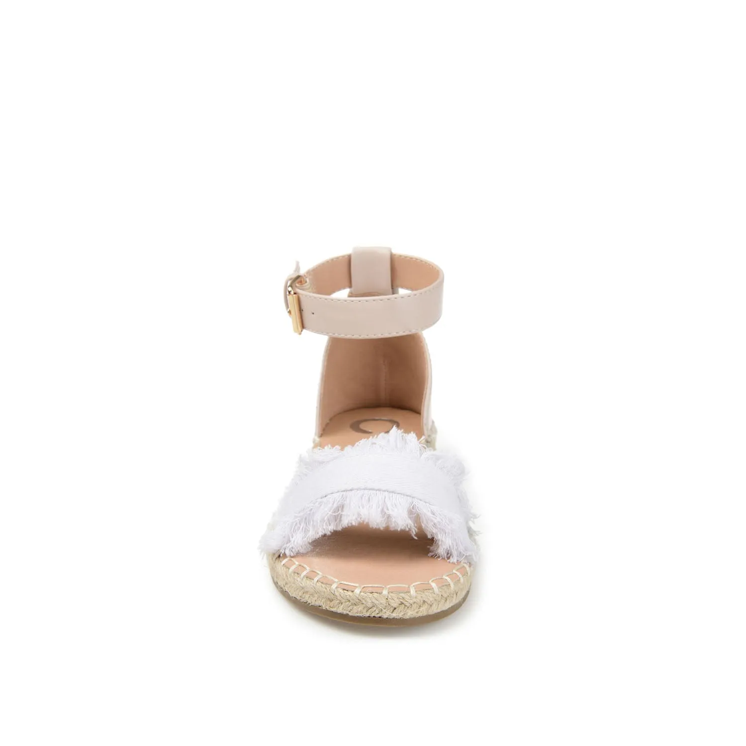 TRISTEEN ESPADRILLE SANDALS IN FABRIC light sole