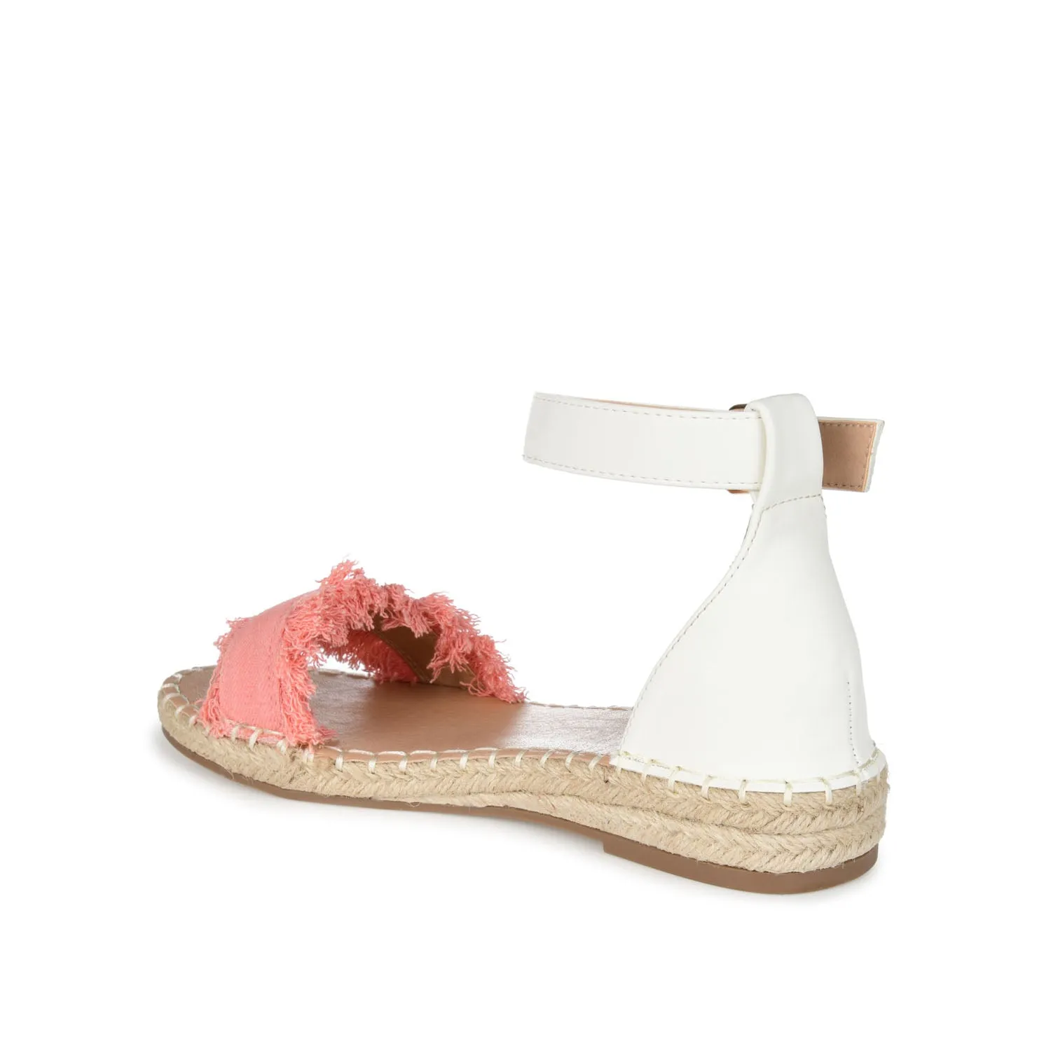 TRISTEEN ESPADRILLE SANDALS IN FABRIC light sole