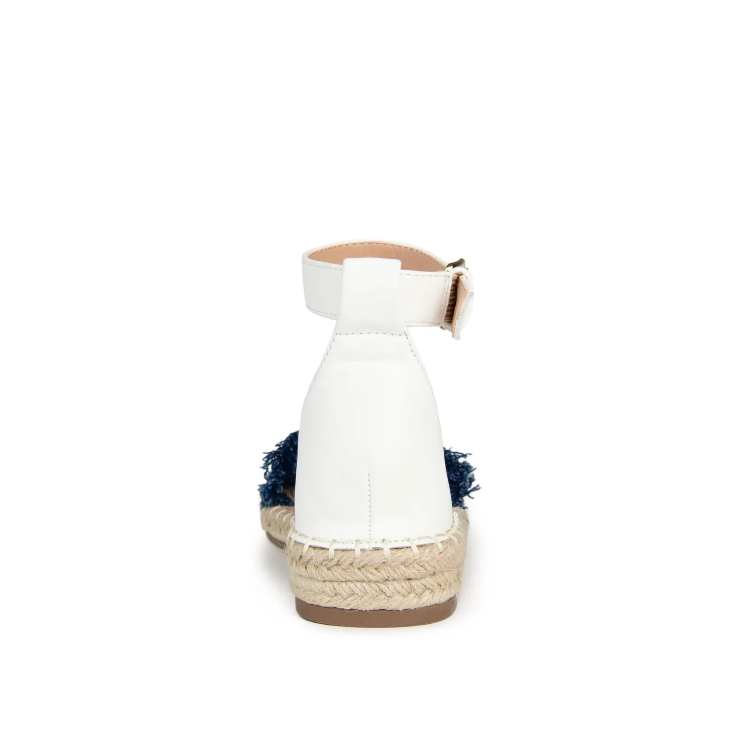 TRISTEEN ESPADRILLE SANDALS IN FABRIC light sole