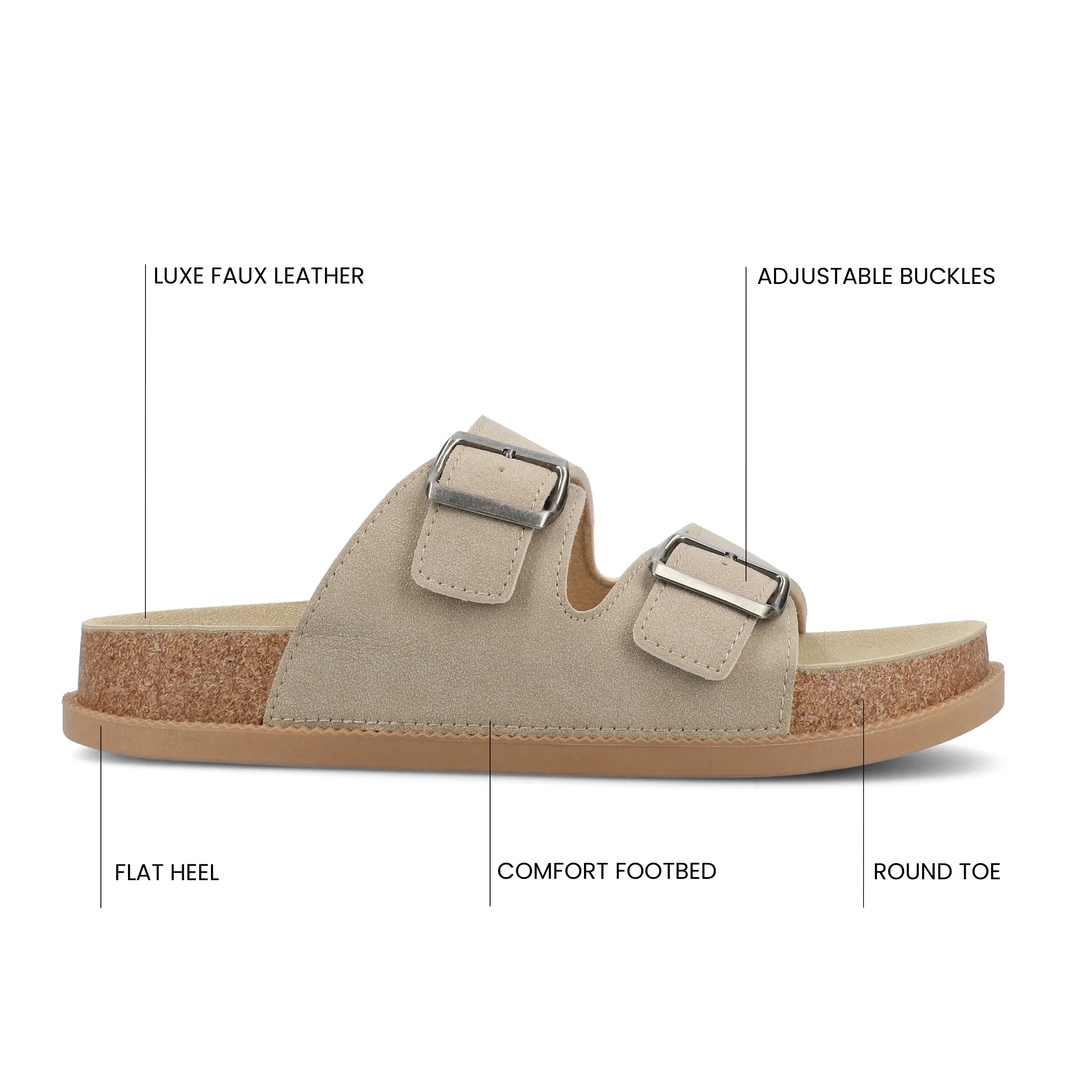 TULA SLIDE SANDAL garden stroll