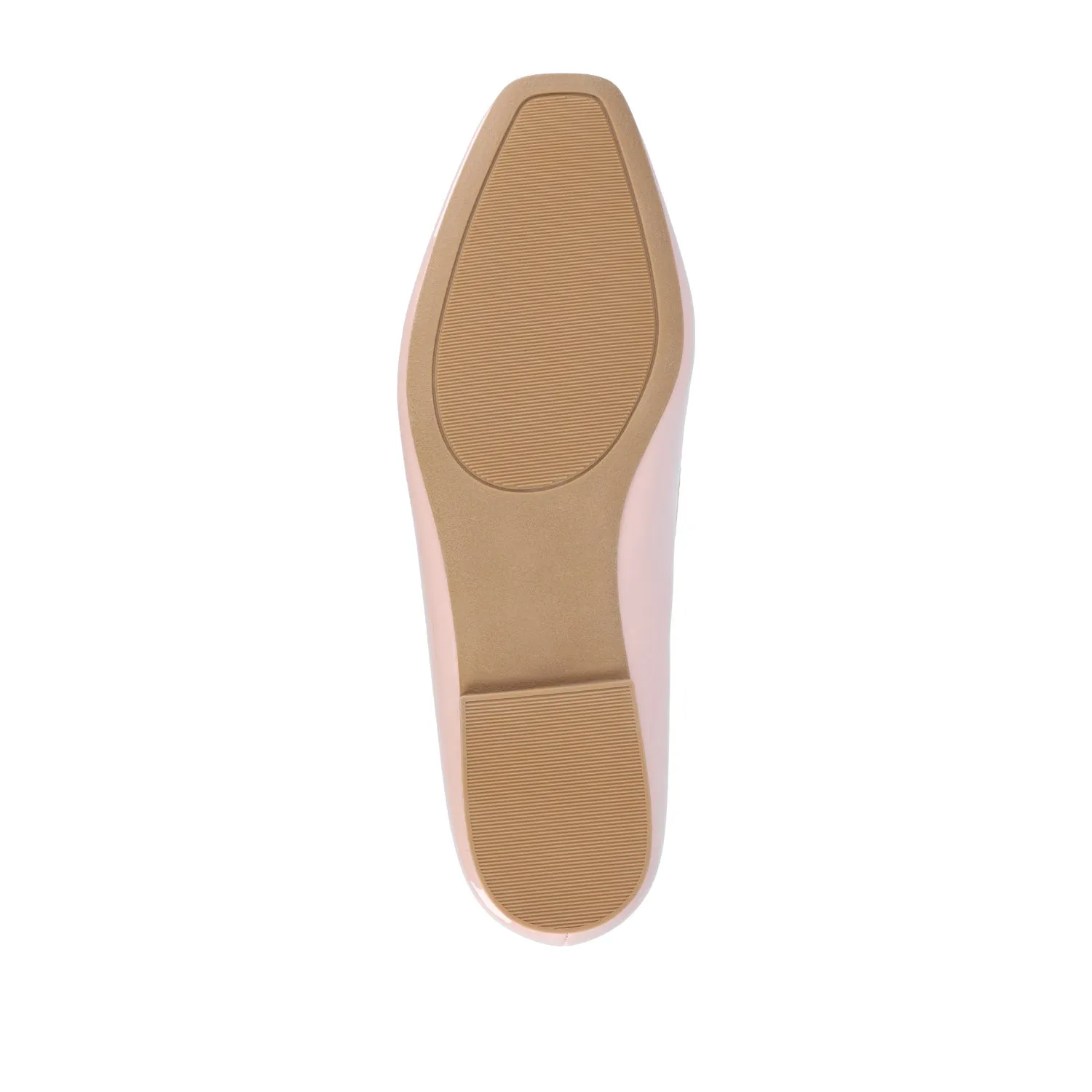 TULLIE SLIP-ON LOAFER FLATS IN FAUX SUEDE city look