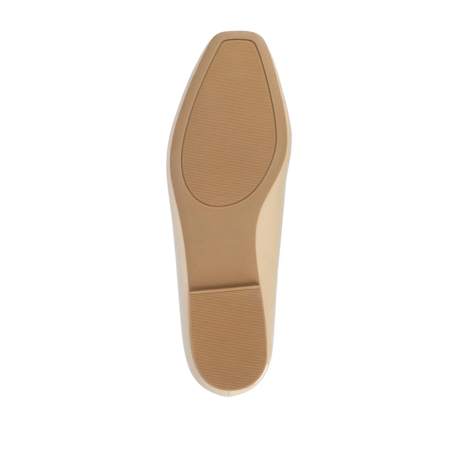 TULLIE SLIP-ON LOAFER FLATS IN FAUX SUEDE city look