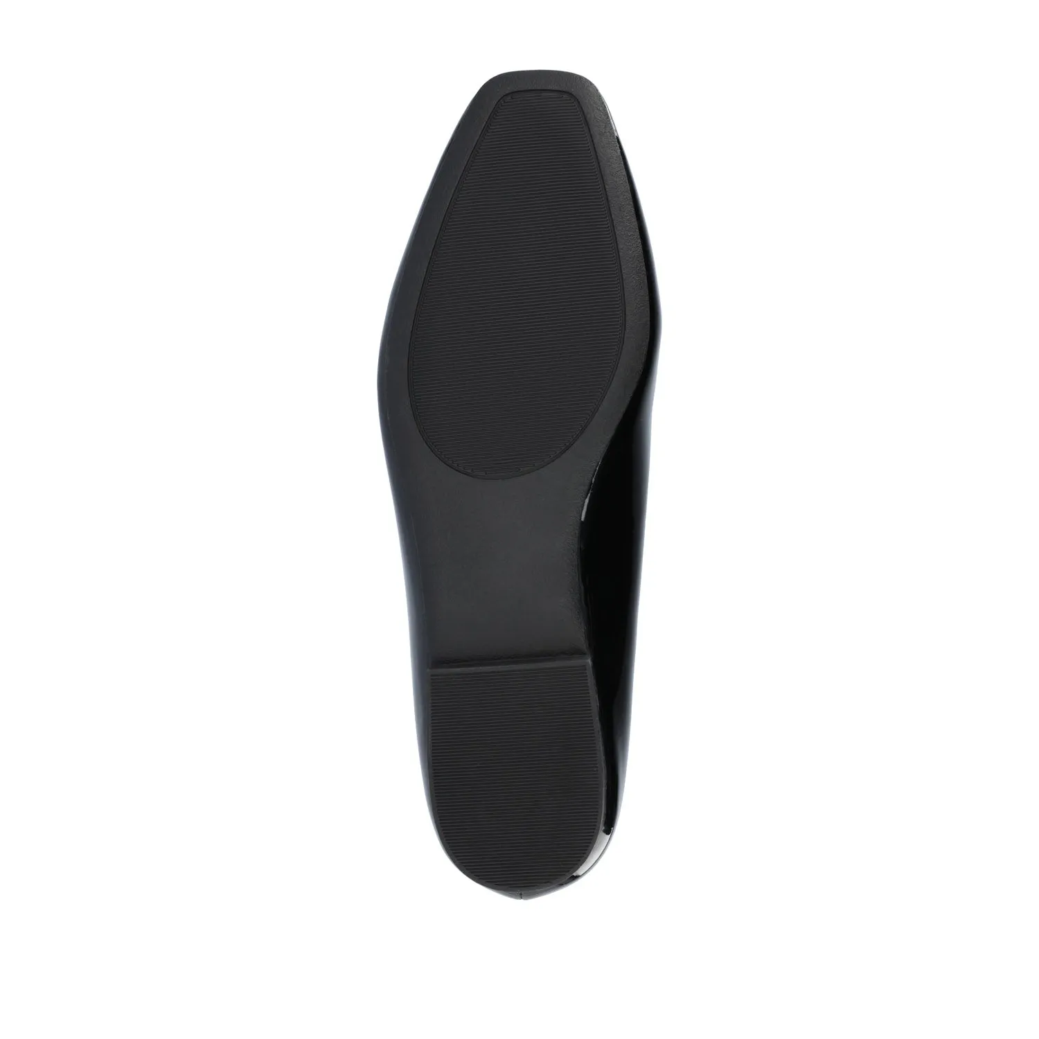 TULLIE SLIP-ON LOAFER FLATS IN FAUX SUEDE city look