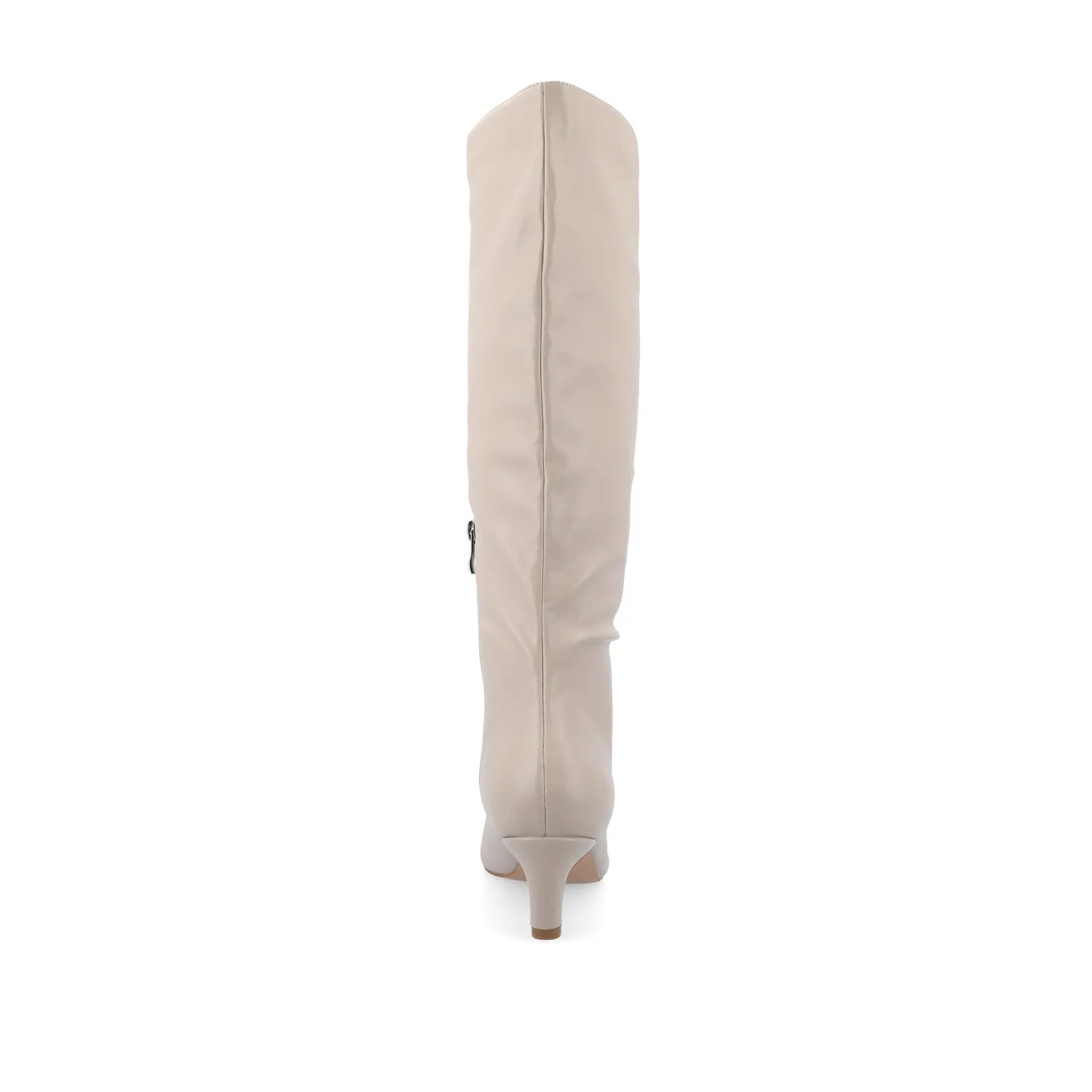 TULLIP KNEE HIGH BOOTS IN FAUX LEATHER forest vibe