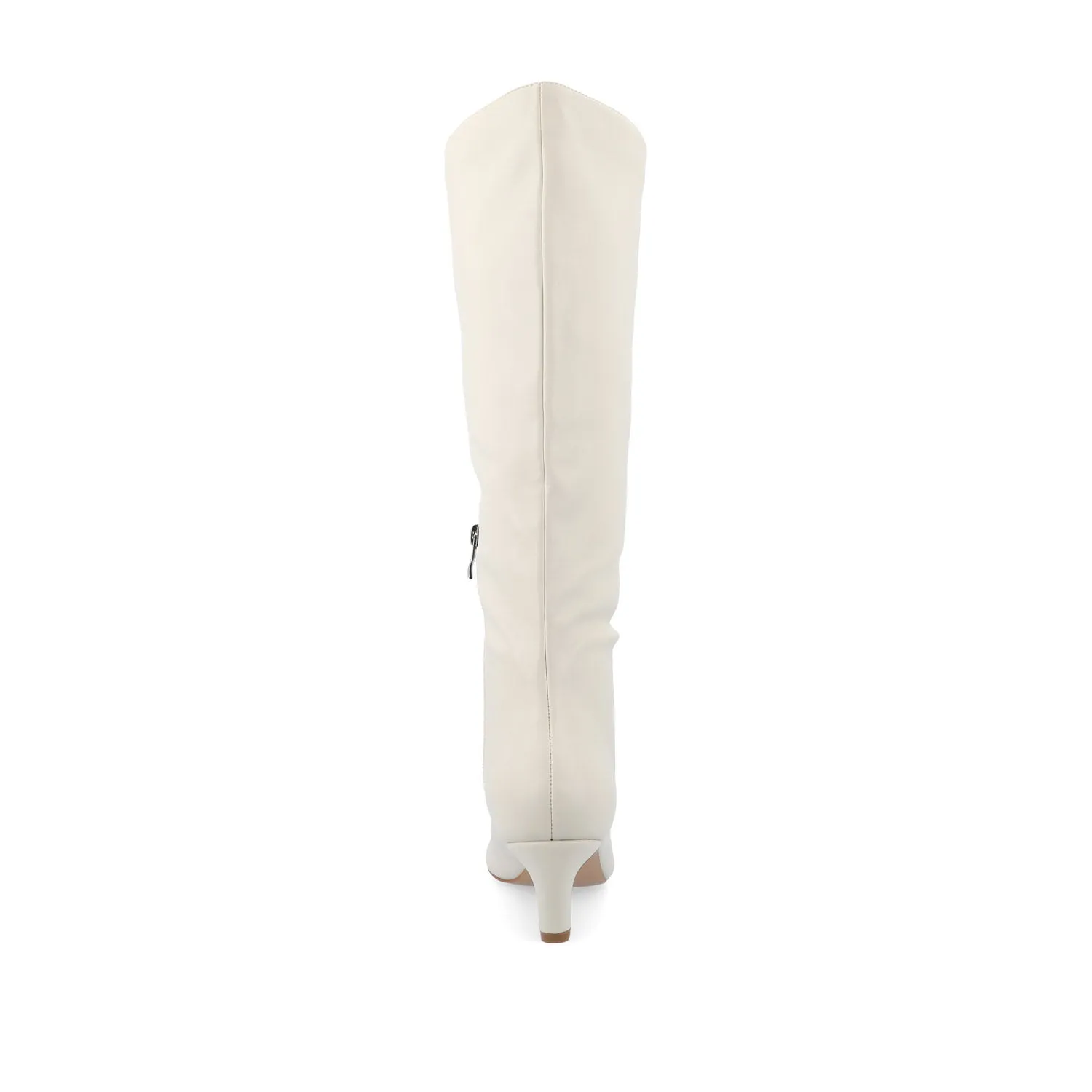 TULLIP KNEE HIGH BOOTS IN FAUX LEATHER forest vibe