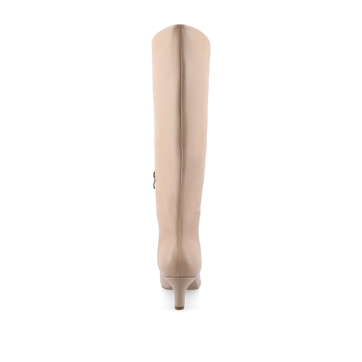 TULLIP KNEE HIGH BOOTS IN FAUX LEATHER forest vibe