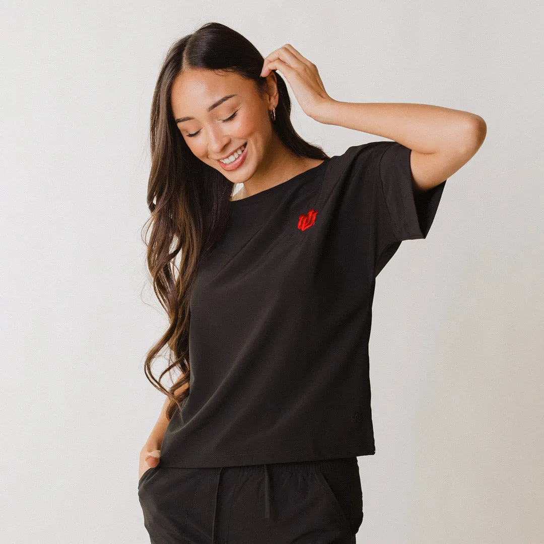 Utah Boss Tee, Black earth shade