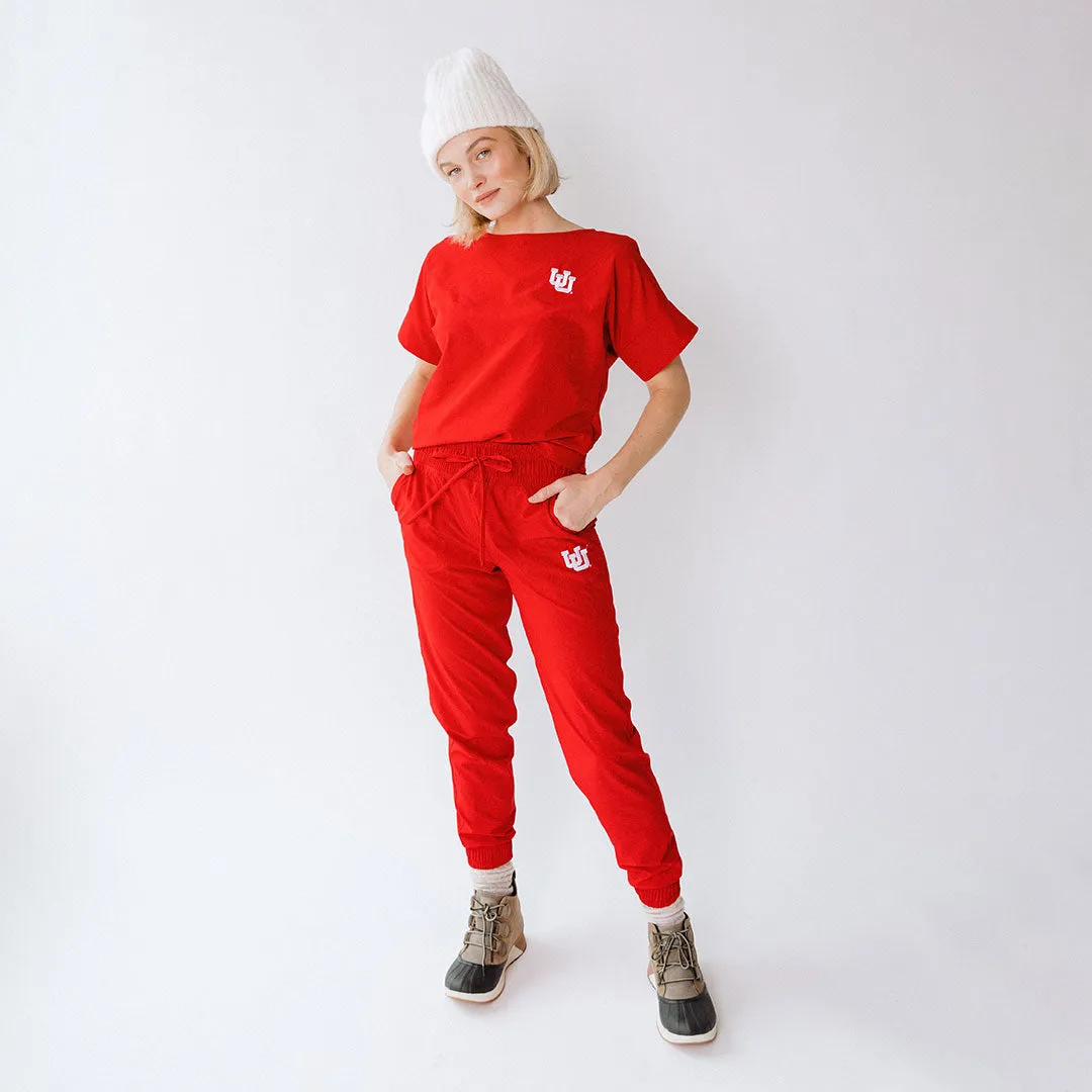 Utah Boss Tee, Crimson move free