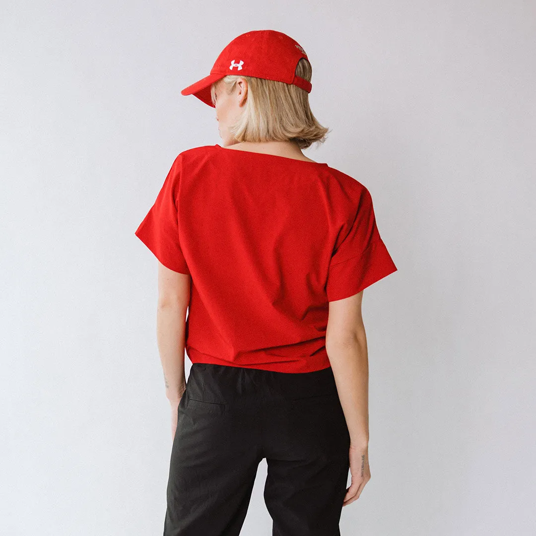 Utah Boss Tee, Crimson move free