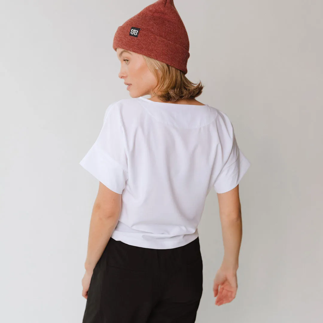 Utah Boss Tee, White bold font
