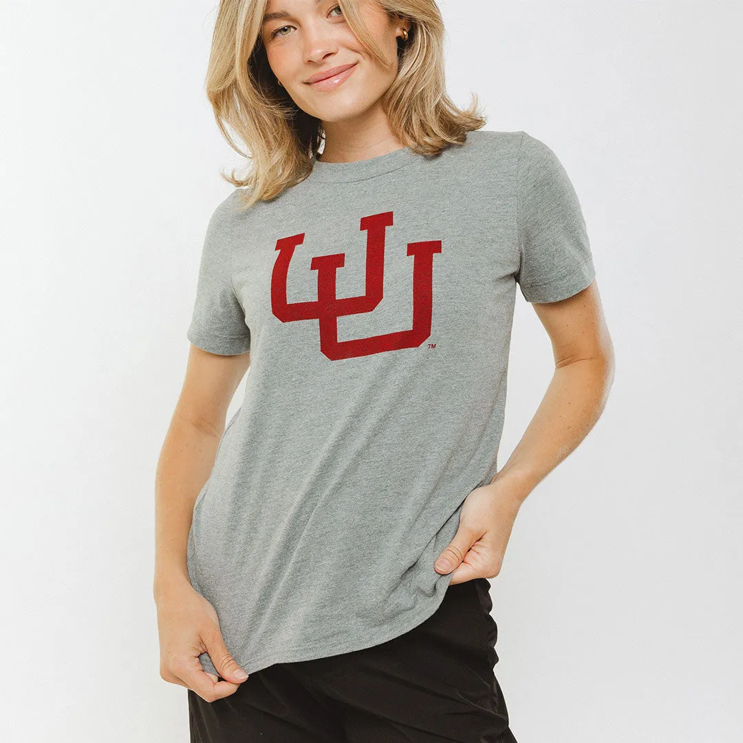 Utah Boyfriend Tee, Grey core item