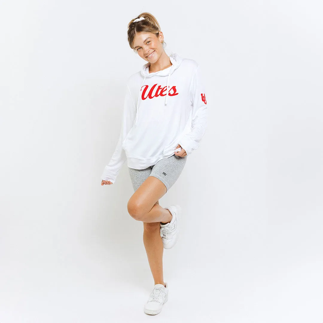 Utah City Pullover,  White plus love