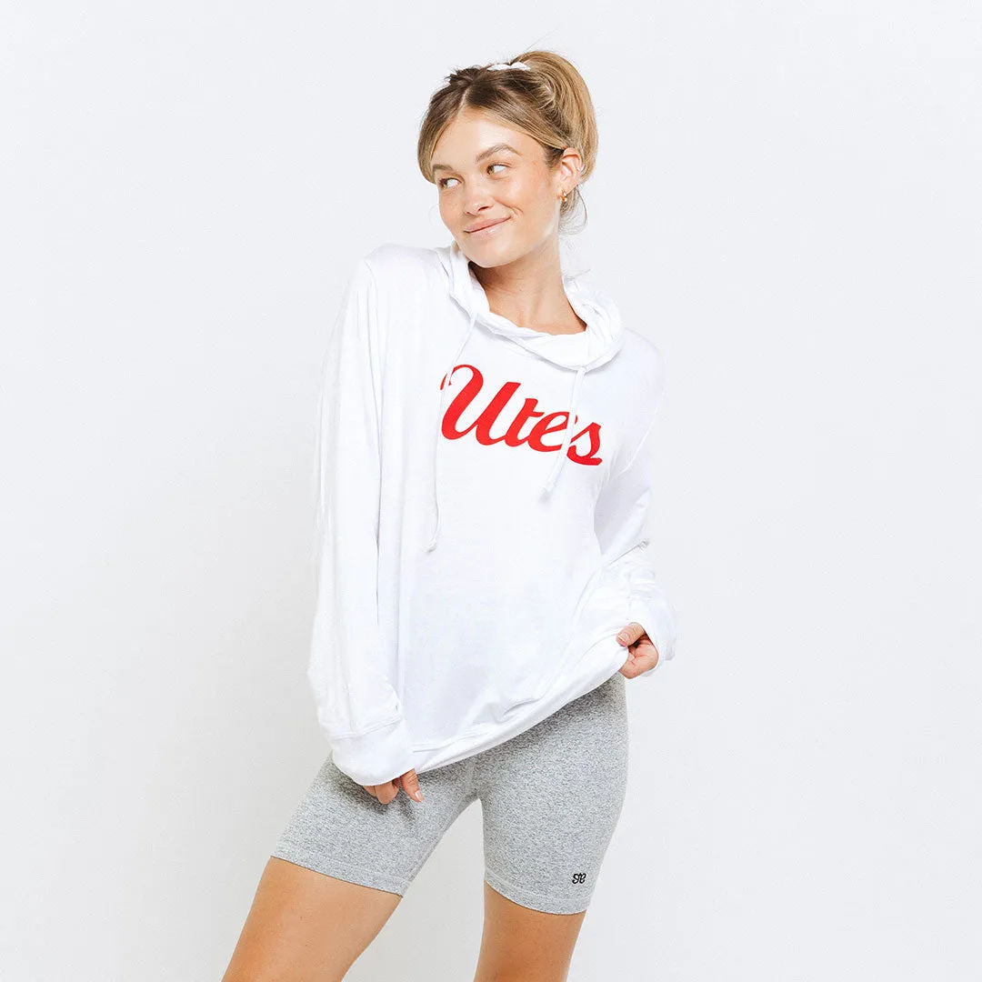 Utah City Pullover,  White plus love