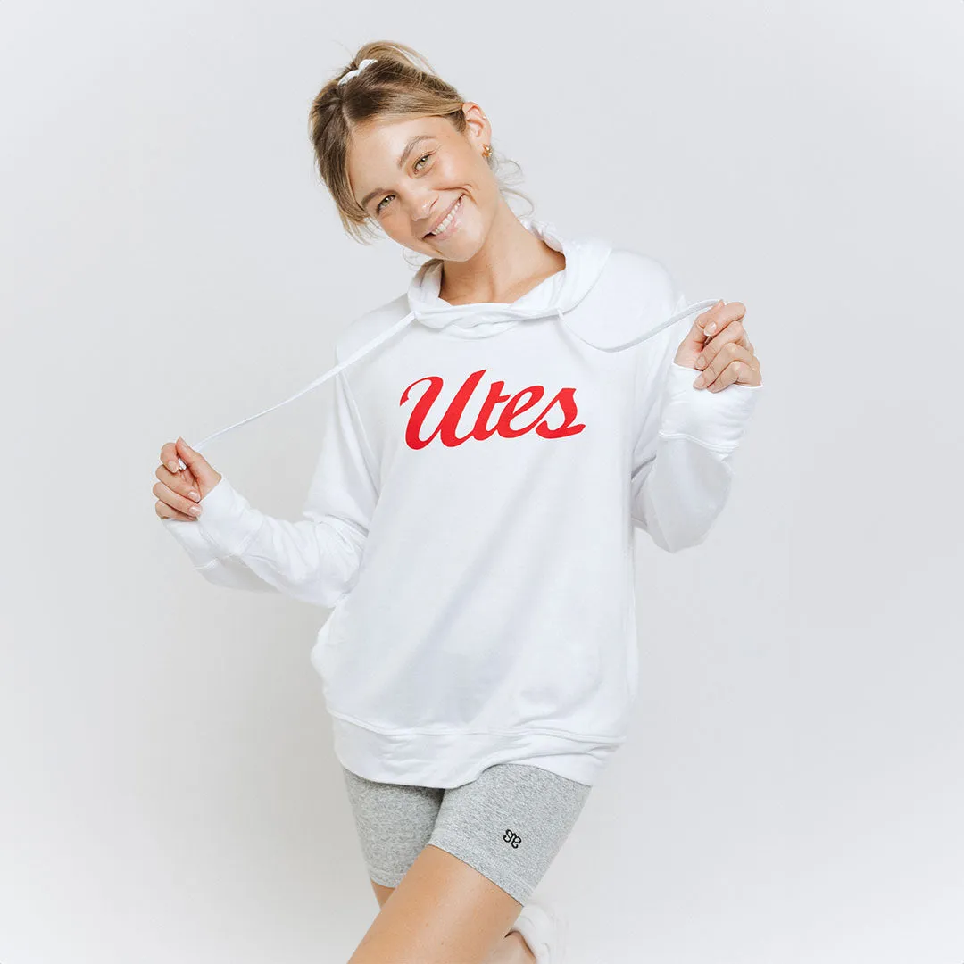 Utah City Pullover,  White plus love