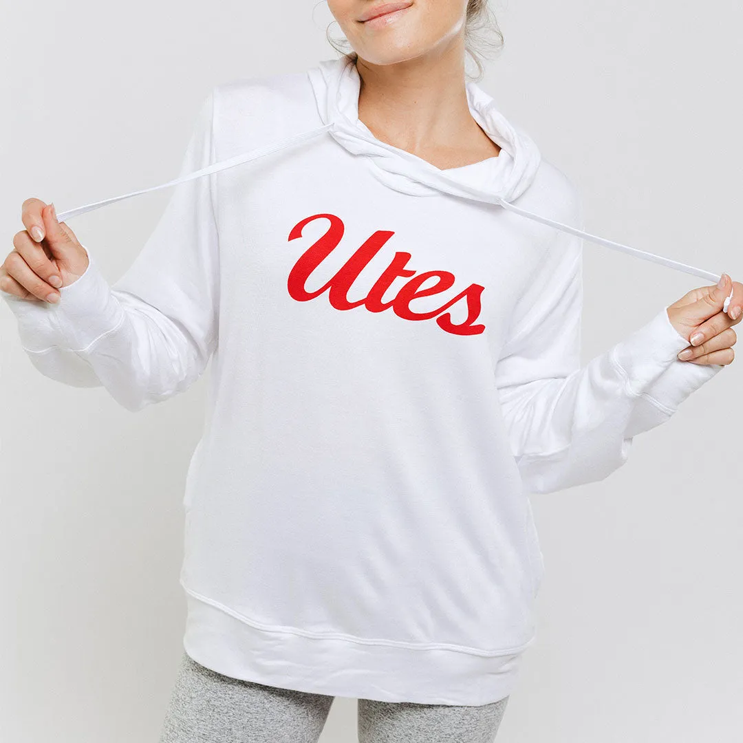 Utah City Pullover,  White plus love