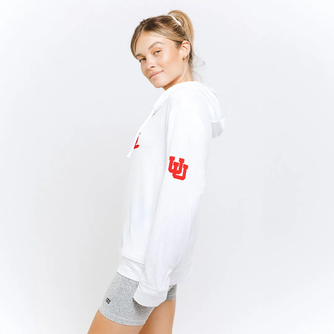 Utah City Pullover,  White plus love