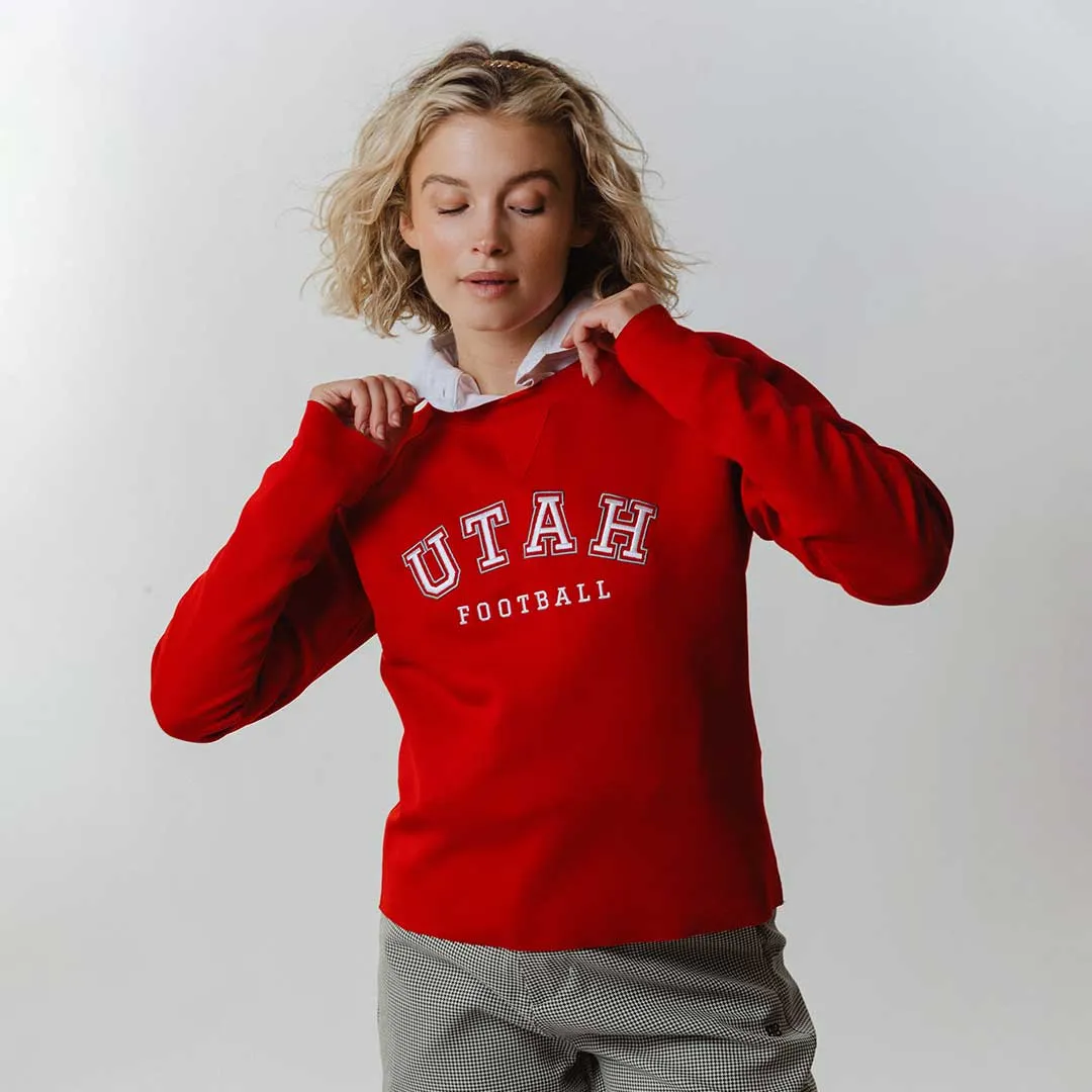 Utah Crimson Neo Sweatshirt body free