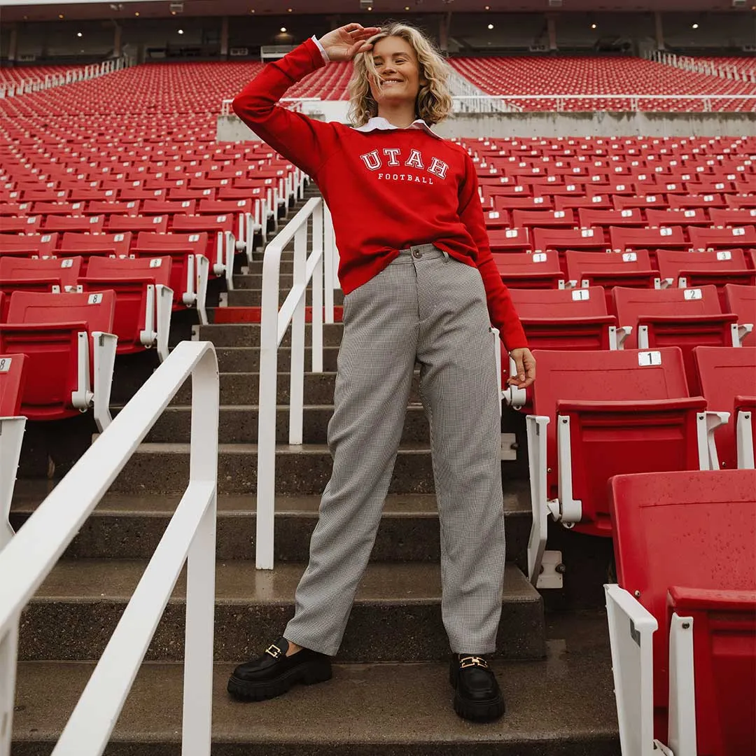 Utah Crimson Neo Sweatshirt body free
