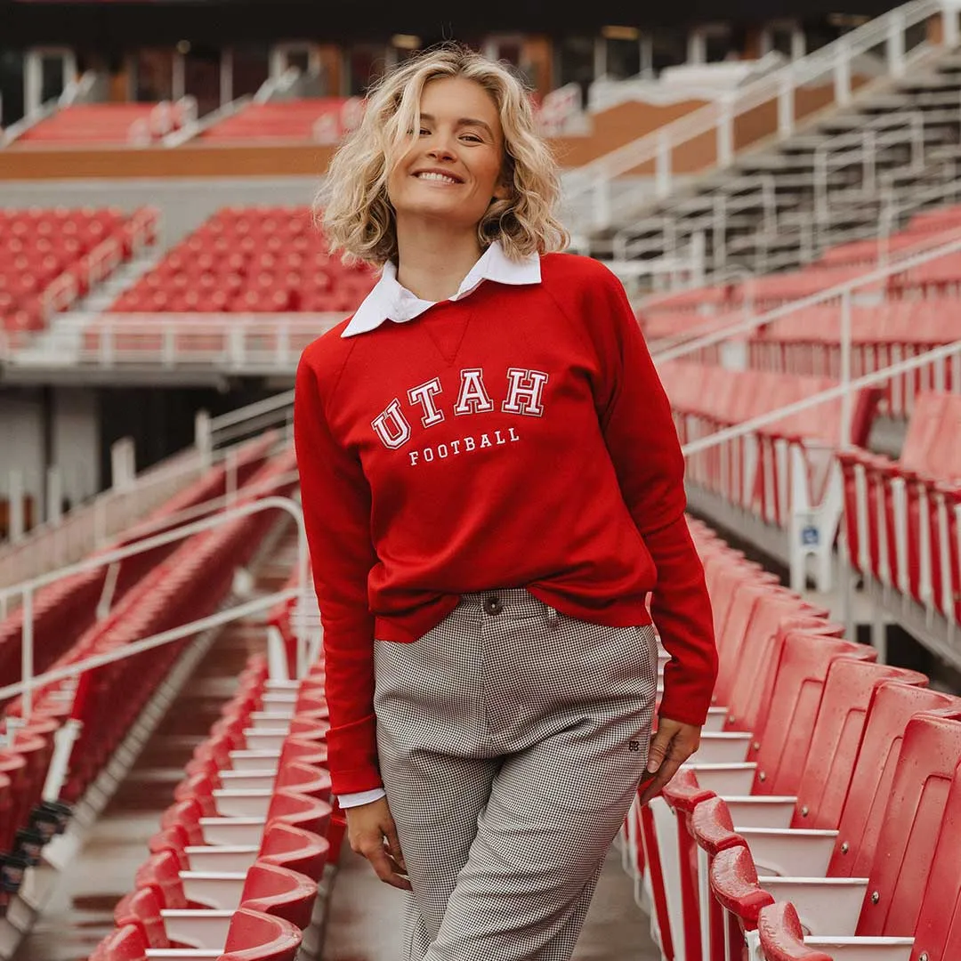 Utah Crimson Neo Sweatshirt body free