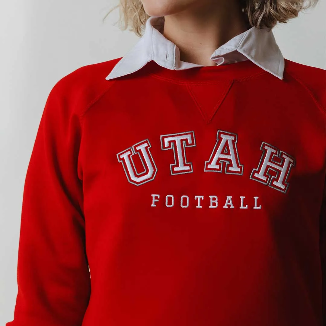 Utah Crimson Neo Sweatshirt body free