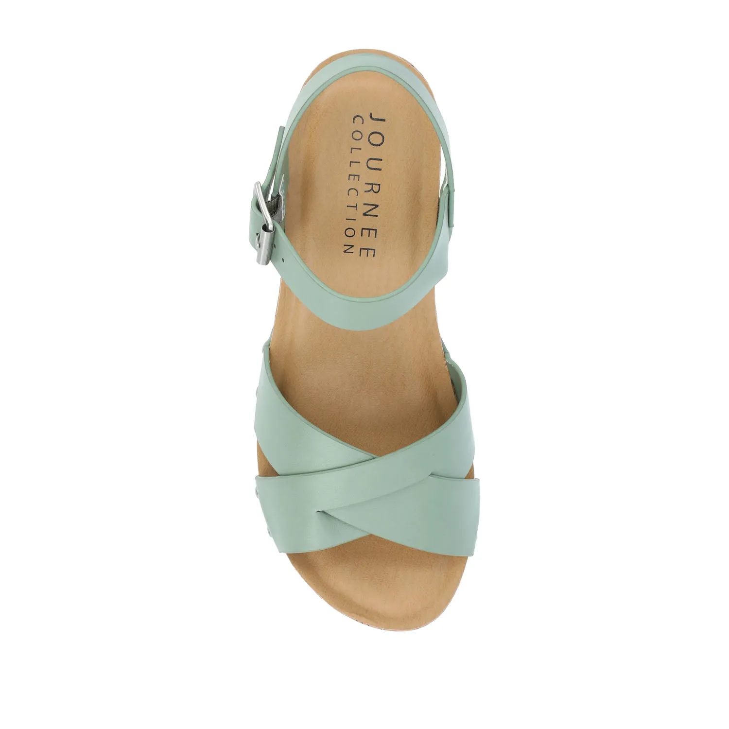 VALENTINA HEELED SANDALS IN FAUX LEATHER move light