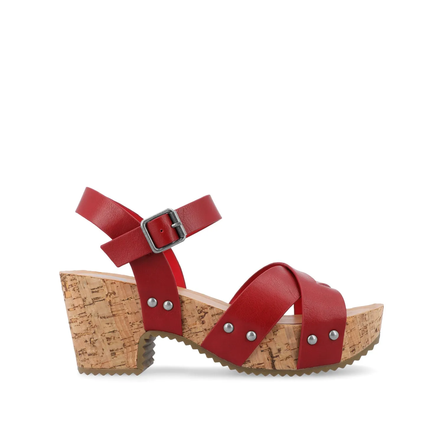 VALENTINA HEELED SANDALS IN FAUX LEATHER move light