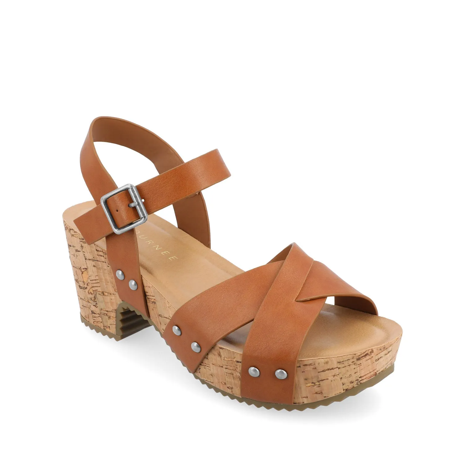 VALENTINA HEELED SANDALS IN FAUX LEATHER move light