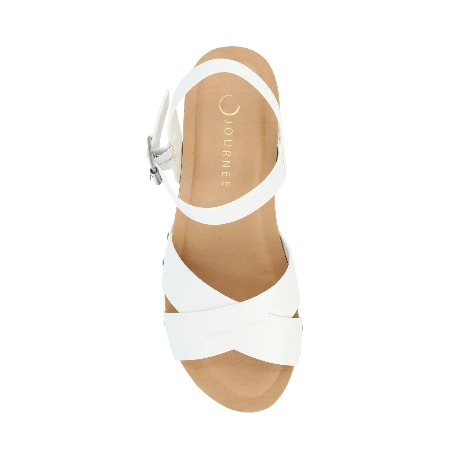 VALENTINA HEELED SANDALS IN FAUX LEATHER move light
