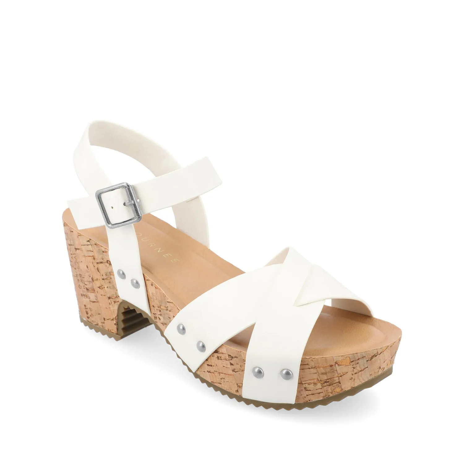 VALENTINA HEELED SANDALS IN FAUX LEATHER move light