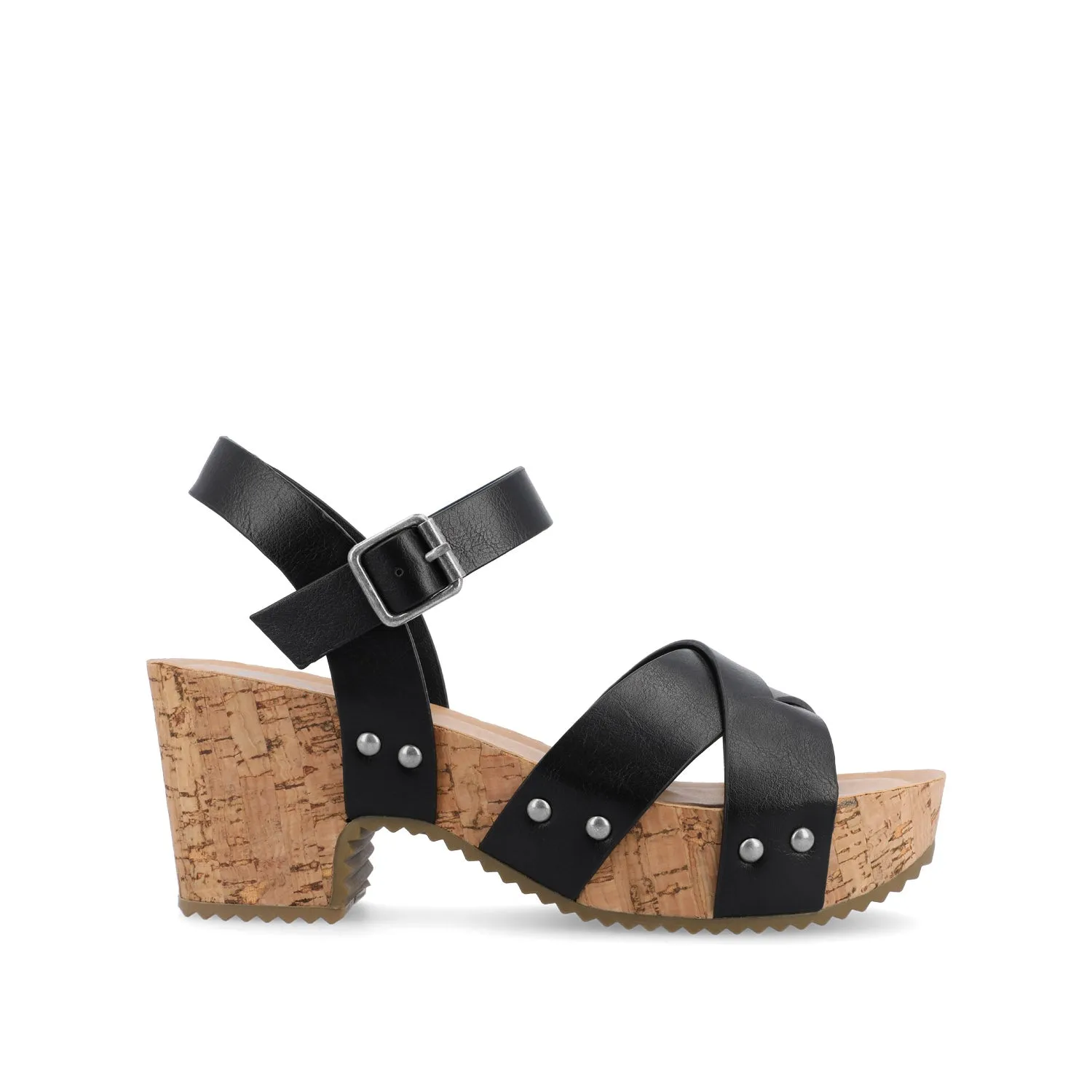 VALENTINA HEELED SANDALS IN FAUX LEATHER move light