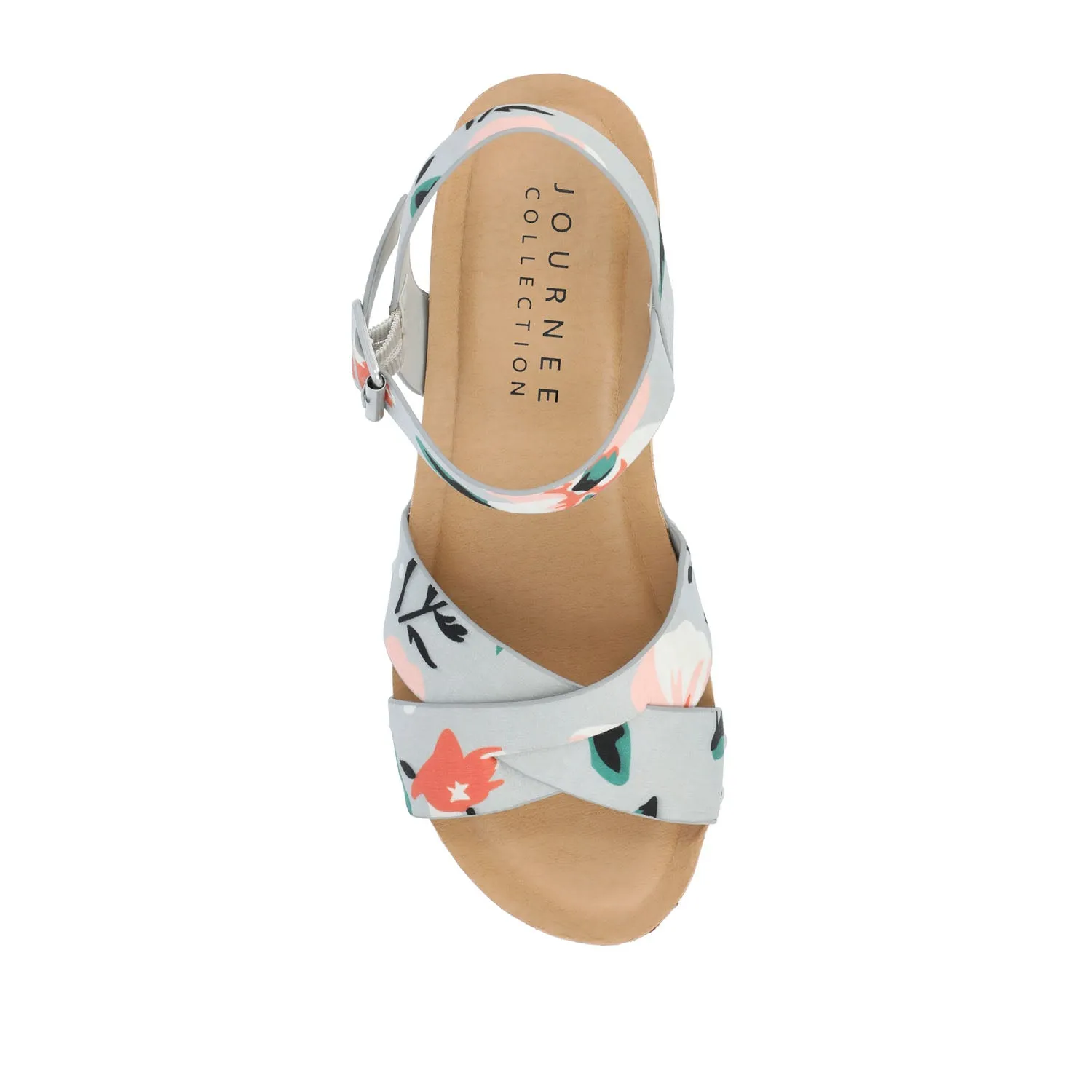 VALENTINA HEELED SANDALS IN FAUX LEATHER move light