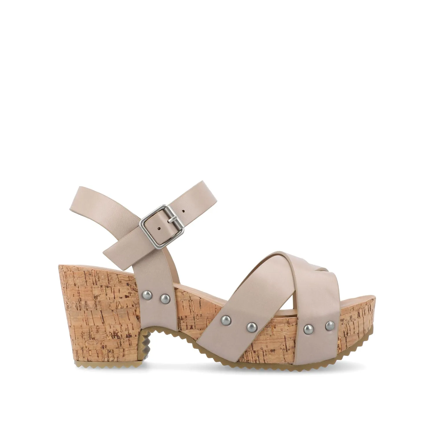 VALENTINA HEELED SANDALS IN FAUX LEATHER move light