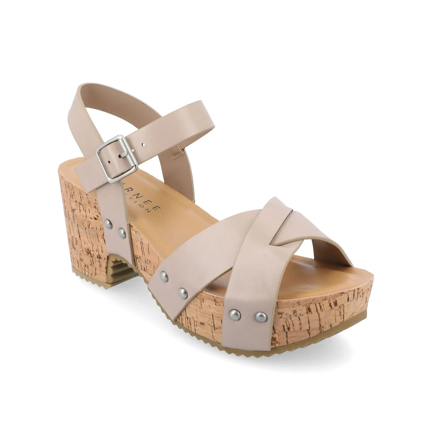VALENTINA HEELED SANDALS IN FAUX LEATHER move light
