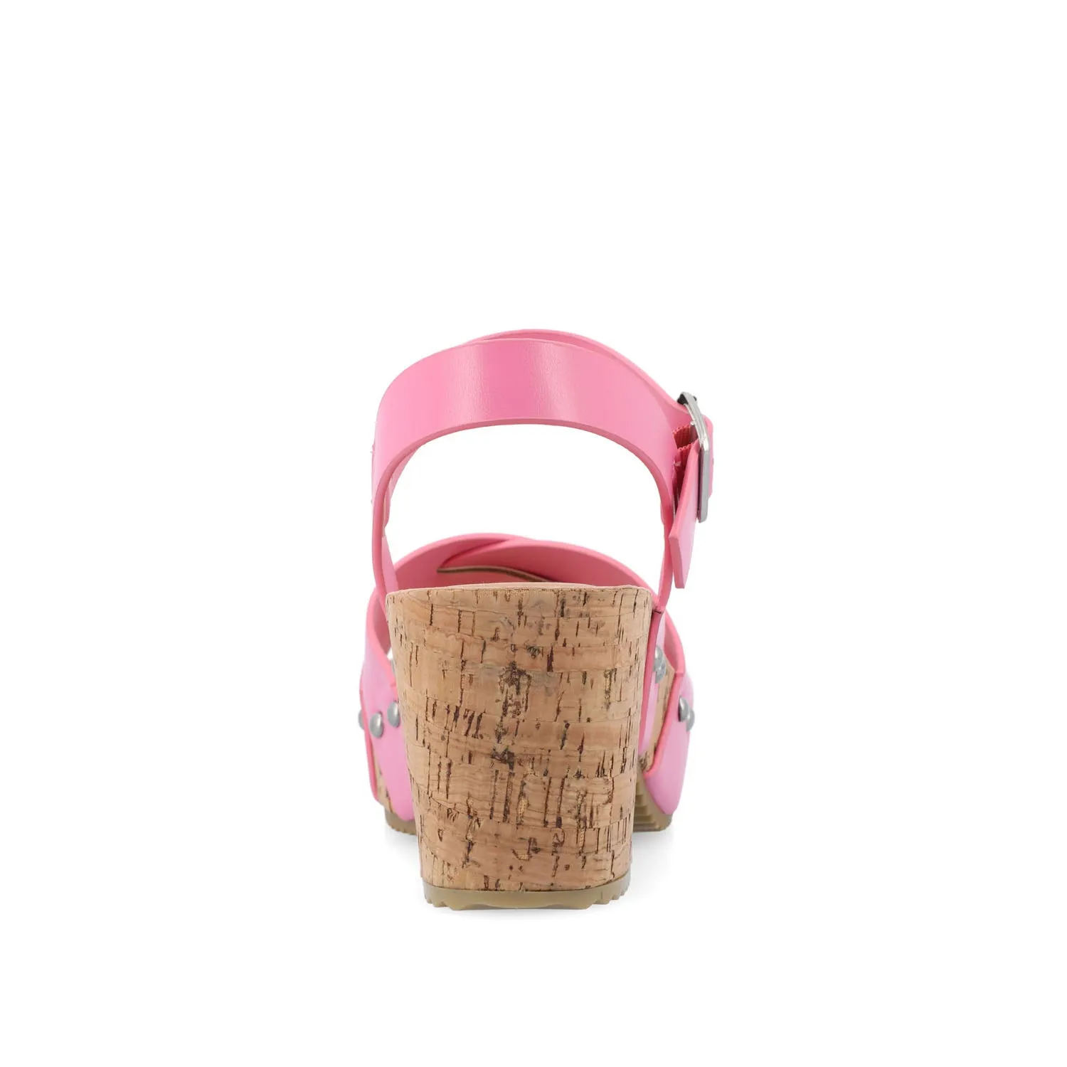 VALENTINA HEELED SANDALS IN FAUX LEATHER move light