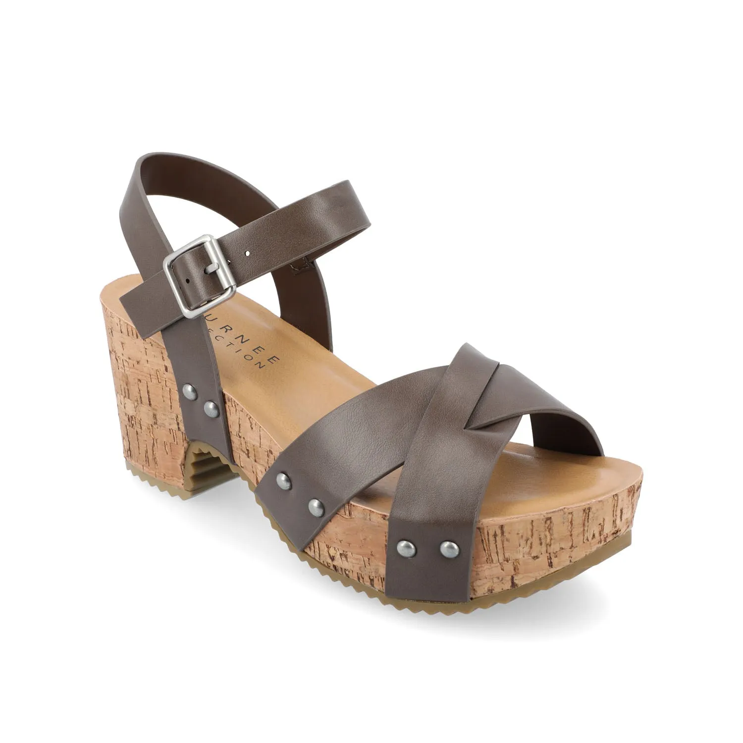 VALENTINA HEELED SANDALS IN FAUX LEATHER move light