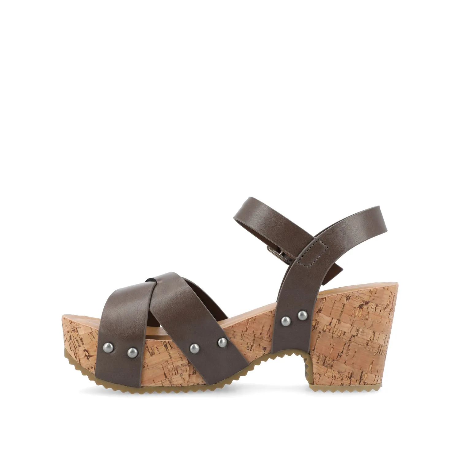 VALENTINA HEELED SANDALS IN FAUX LEATHER move light