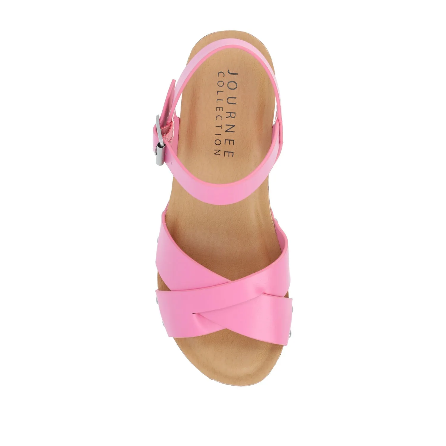 VALENTINA HEELED SANDALS IN FAUX LEATHER move light