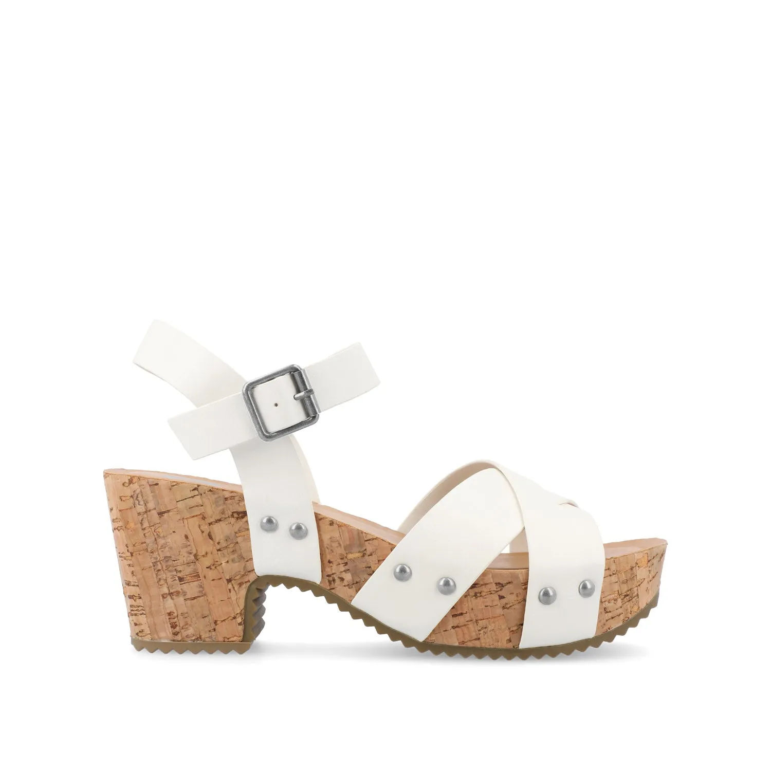 VALENTINA HEELED SANDALS IN FAUX LEATHER move light