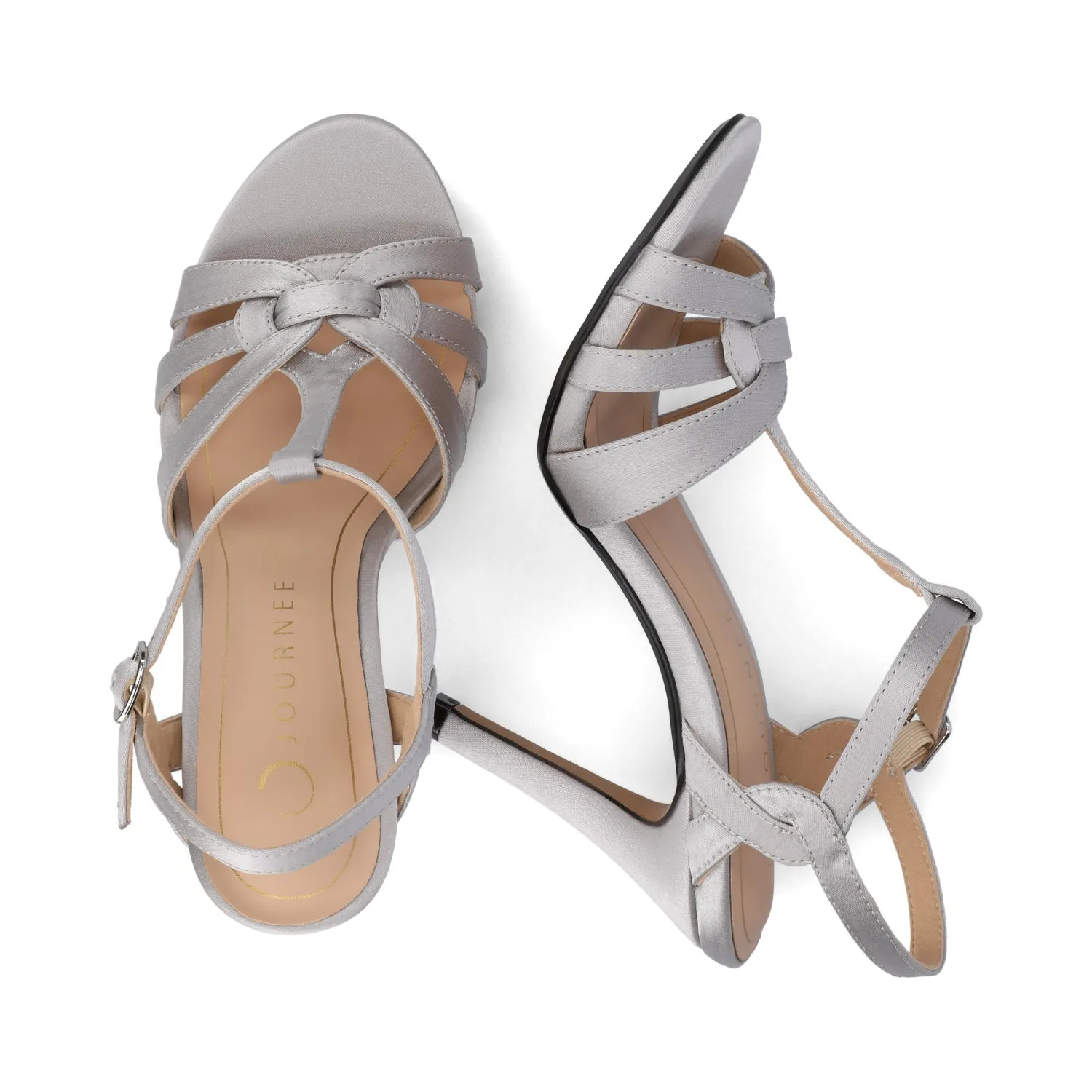 VALRY T-STRAP STILETTO DRESS SANDAL IN WIDE feel ease