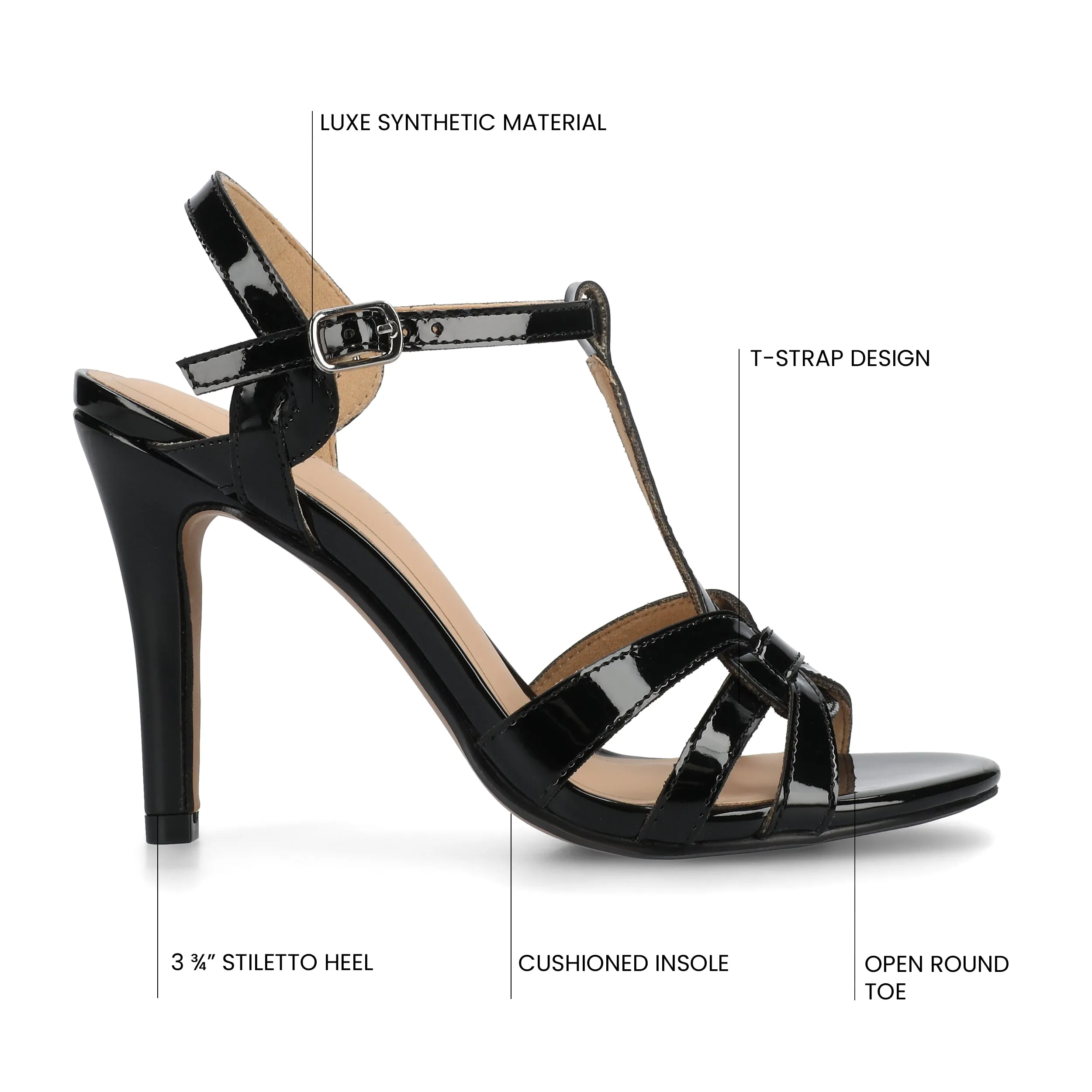 VALRY T-STRAP STILETTO DRESS SANDAL sea breeze