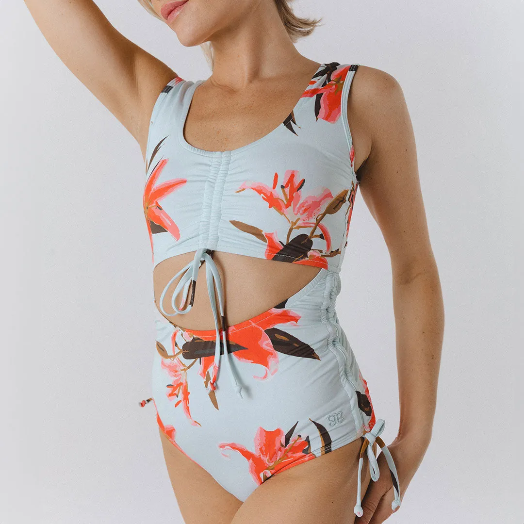 Venice One-Piece, Sea Glass ready dip