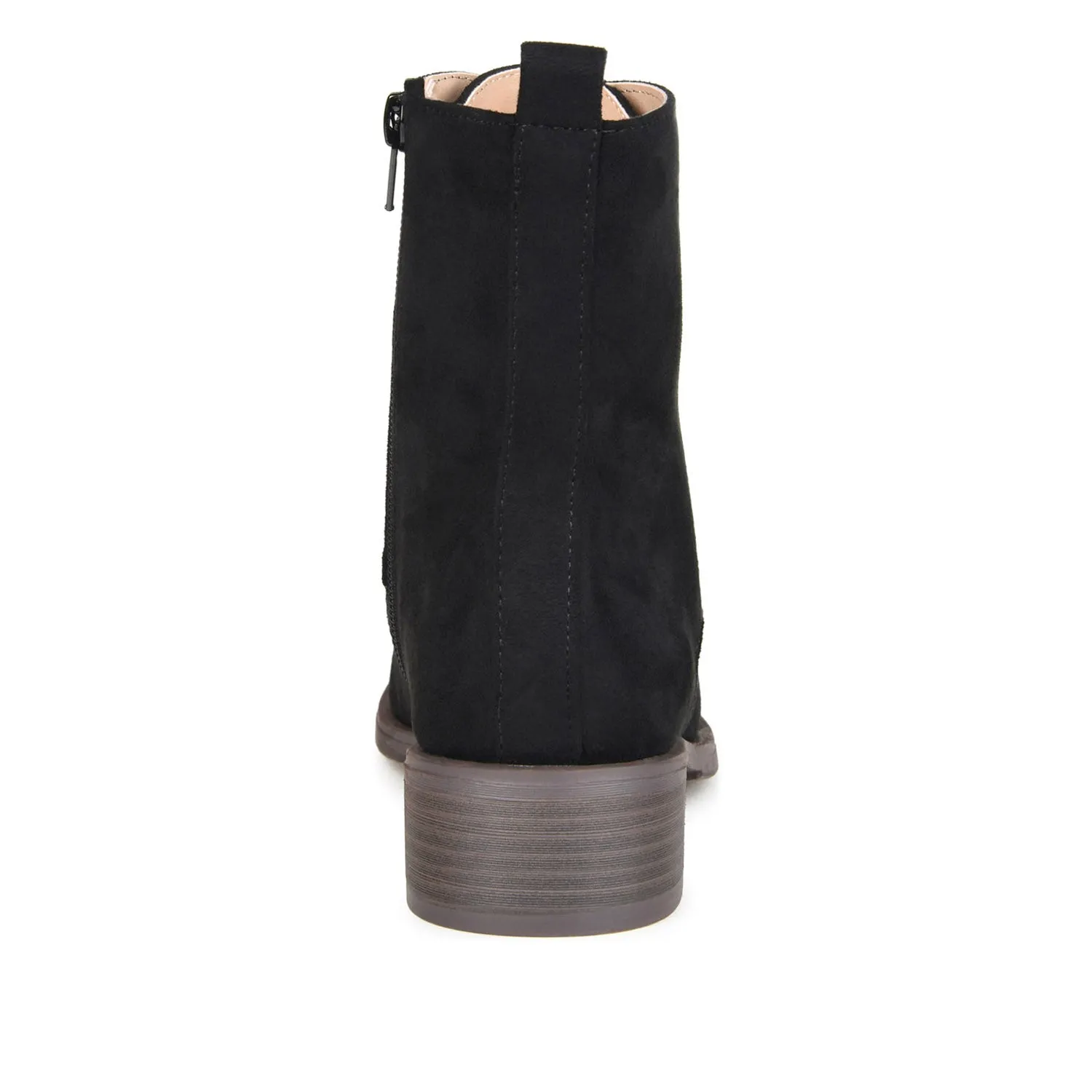 VIENNA COMBAT BOOTIES low heel